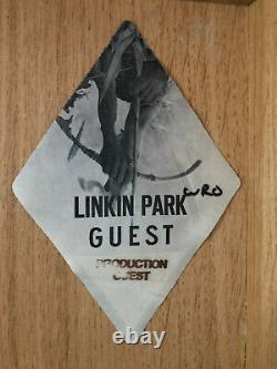 Chester Bennington Original Signé À La Main Photo Autographiée + Coa (linkin Park)