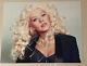 Christina Aguilera Singer Signé À La Main Autographié 8x10 Photo Avec Hologramme Coa