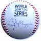 Clayton Kershaw Hand Signé Autographié 2020 World Series Baseball Dodgers Mlb