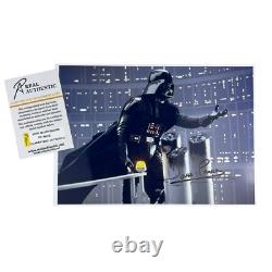 DAVID PROWSE Darth Vader Star Wars Photo 8x11 Signée à la Main COA (RA) Authentique