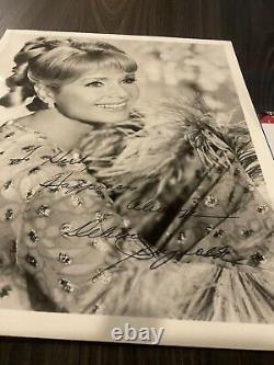 DEBBIE REYNOLDS Photo 8x10 signée à la main avec stylo plume