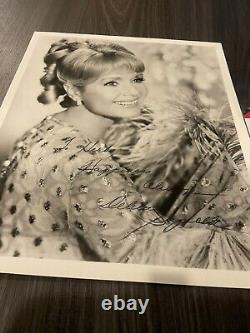 DEBBIE REYNOLDS Photo 8x10 signée à la main avec stylo plume