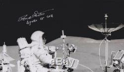 Dave Scott Apollo 15 Moon Walker - Conduisant En Eva Signé 8x10 Photo Nasa W-coa
