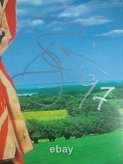David Bowie Main Signé Autographe Grande Photo De L'album Earthling. Aco
