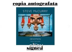 Dévotion Steve McCurry SIGNÉ SIGNATURE MANUELLE Autographe