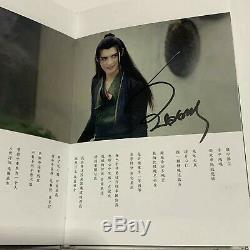 Disque Signé The Untamed Yibo Wang Xiao Sean Main Autograph