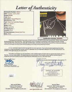 Drake Véritablement signé à la main, Magazine Vibe, JSA LOA, Autographié Aubrey Graham.