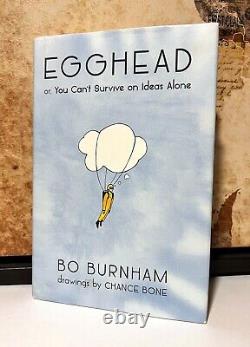 Egghead SIGNE À LA MAIN par Bo Burnham ! ARTISTE MUSICAL À L'INTÉRIEUR ! 1ère/2ème ! Autographe