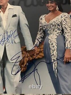 Elizabeth Taylor Bob Hope 8x10 Signé Glossy Photo Psa Psa/adn Coa Autographe