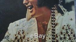 Elvis Presley Authentique Aloha Autographiée Et Signée À La Main, Provenant De Elvis Photo To Fan