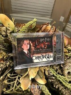 Emma Watson Hermione Granger Sur Carte Autographe Prisonnier Auto De Azkaban Artbox