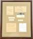 Ensemble De 7 Autographes Signés à La Main Des Auteurs Des Années 1920 Rudyard Kipling, Henry Van Dyke