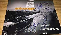 Entourage The Movie Distribution Principale 14 Coa Autographiée Au Total 11x14 Photo Signée À La Main