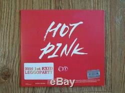 Exid Digital Single Hot Pink Promo Album Autographié Signée À La Main