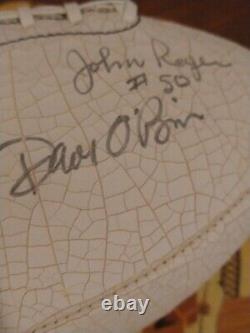 FOOTBALL D'AUTOGRAPHE SIGNÉ À LA MAIN PAR DES ANCIENS DE LA NFL D'OCCASION