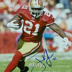 Frank Gore Photo de football signée à la main et encadrée 8x10