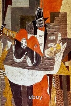 GEORGES BRAQUE Tirage 12x16 pouces avec passe-partout Prêt à encadrer Signé à la main