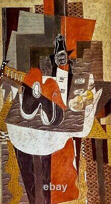 GEORGES BRAQUE Tirage 12x16 pouces avec passe-partout Prêt à encadrer Signé à la main