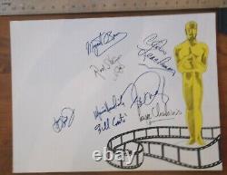 Gagnants des Academy Awards - Autographe multi-signé