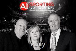 Gant de boxe Everlast noir signé à la main par Mike Tyson dans un cadre avec certificat d'authenticité 285 £