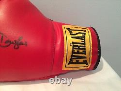 Gant de boxe Everlast signé à la main par James Buster Douglas, rare