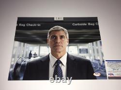 George Clooney Rare Authentique Photo Signée à la Main 11x14 Acteur PSA DNA