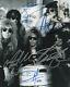 Guns N' Roses Tous Les Cinq Membres Autographiques Signés 8 X 10 Avec Le Coa