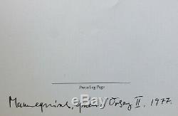 Helmut Newton Mannequins II D'orsay 1977 Signée A La Main Lithographie Autographiée
