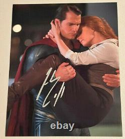 Henry Cavill Superman Signé À La Main Autographié 8x10 Photo Avec Hologram Coa