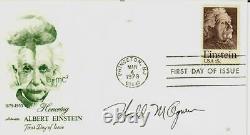 Hiroshima Harold Agnew Enveloppe Premier Jour Signée à la Main Datée 1979 JG Autographs COA