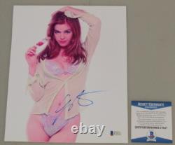 ISLA FISHER Photo 8'x10' Signée à la Main + PSA BECKETT COA ACHETEZ AUTHENTIQUE