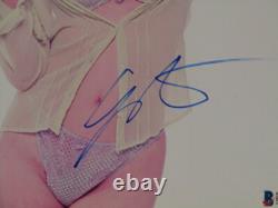 ISLA FISHER Photo 8'x10' Signée à la Main + PSA BECKETT COA ACHETEZ AUTHENTIQUE