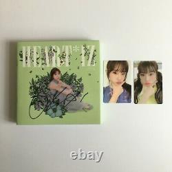 Izone'heartiz' Hitomi Signé À La Main Album Violeta Autographié + Yena Photocard