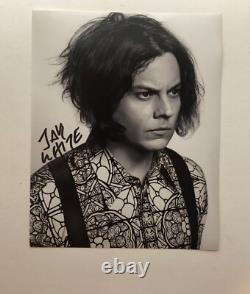 JACK WHITE Photo 8 x 10 Signée à la Main / Authentifiée