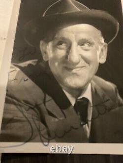 JIMMY DURANTE main signée? PHOTO & LETTRE ainsi qu'une enveloppe adressée à Fred