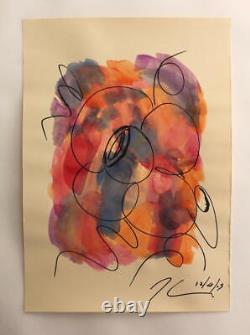 Jeff Koons Signé Autographe 13x19 Amélioration Du Portrait Original D'art Avec La Jsa