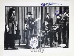 Jefferson Airplane VRAI photo SIGNÉ à la main 8.5x11 #3 JSA COA Autographié par 3