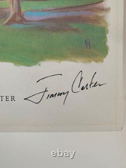 Jimmy Carter Main signé Carter Presidential Center Print Amazing+rare Jsa	 <br/>
   <br/> 		
(Note: This translation is a literal translation of the given title, but it may not be the most accurate or natural-sounding translation in French. It's possible that the original title contains some specific names or terms that may not have direct translations in French.)