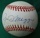 Joe Dimaggio Main Signe Mlb Baseball Autograph Coa / Gai