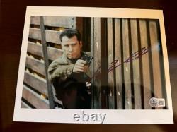 John Travolta signé à la main en personne 8x10 autographié RARE Beckett BAS COA