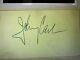 Johnny Cash, Burl Ives, Shel Silverstein & Roy Acuff Signée À La Main Autographes +++