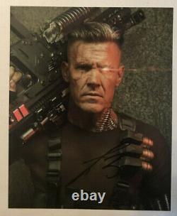 Josh Brolin Deadpool Signé À La Main Autographié 8x10 Photo Avec Hologramme Coa