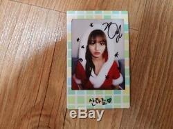 Jyp Deux Fois Prix De L'événement Réel Polaroid Autographié Signée À La Main Jihyo