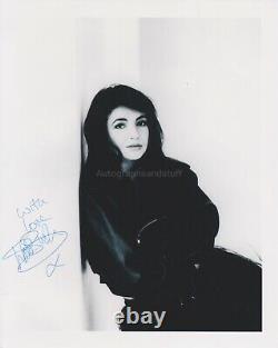 Kate Bush Hand Signé 8x10 Photo, Autographe, Wuthering Heights, Hounds Of Love
