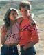 Kevin Bacon Lori Singer Footloose Originaux Autographes Signé À La Main 8x10 Avec Coa