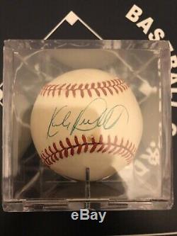 Kirby Puckett Jsa Cert Autograph Ligue Américaine Oal Signé À La Base De Baseball