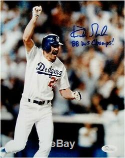 Kirk Gibson Signée À La Main Autograph 16x20 Photo La Dodgers Fist 1988 Ws Champ Jsa