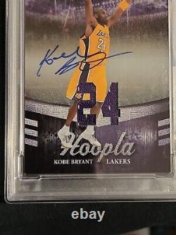Kobe Bryant 2009-10 Absolute Memorabilia Hoopla Jersey Autographe 2/25 Pop 1 Psa