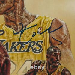 Kobe Bryant Autograph 8,5x11 Photo Avec Coa Hand Signed La Lakers