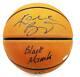 Kobe Bryant Black Mamba Signé À La Main Autographe Basketball Ball Authenticité